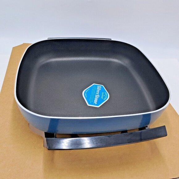 West Bend SilverStone 12" Electric Skillet #72640Z Vintage NOS Unused In Box - Picture 3 of 10
